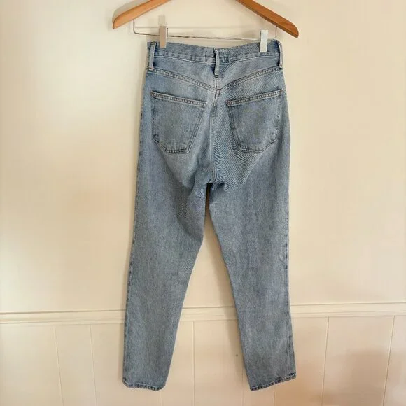 Agolde Fen Straight Leg Jeans - Size 23 - Picture 11 of 14